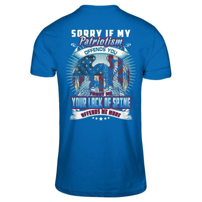 Sorry If My Patriotism Offends You Trust Me-T-Shirt & Hoodie-Classic T-Shirt-Royal