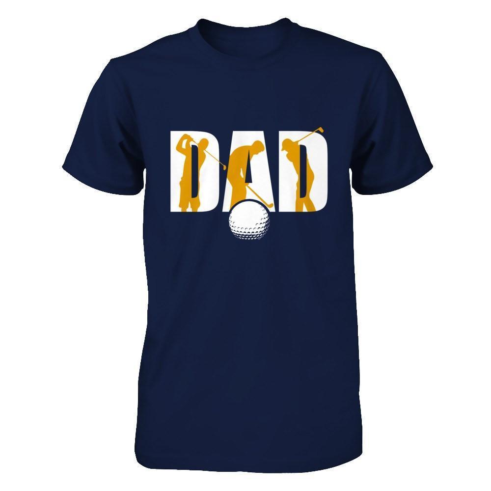 Golf Dad Father's Day-T-Shirt & Hoodie-Classic T-Shirt-Navy
