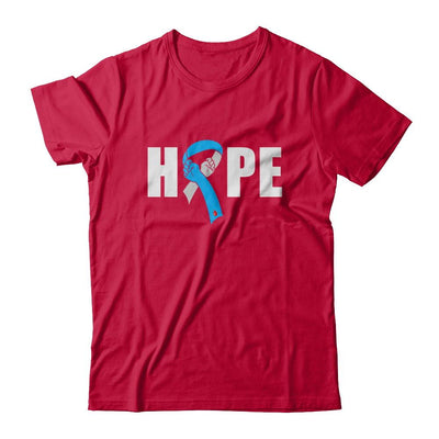 Hope Cure Fight T1D T2D Diabetic Diabetes Warrior-T-Shirt & Hoodie-Classic T-Shirt-Red