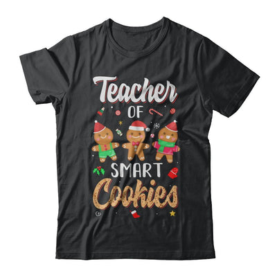 Cute Teacher Of Smart Cookies Merry Xmas Christmas-T-Shirt & Sweatshirt-Classic T-Shirt-Black