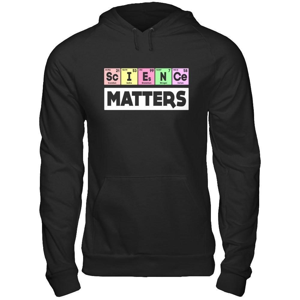 Science Matters March For Science-T-Shirt & Hoodie-Pullover Hoodie-Black