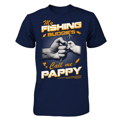 My Fishing Buddies Call Me Pappy-T-Shirt & Hoodie-Classic T-Shirt-Navy