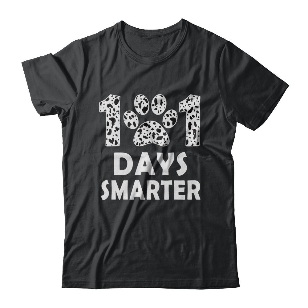 101 Days Smarter Teacher Dogs Days Of School Student