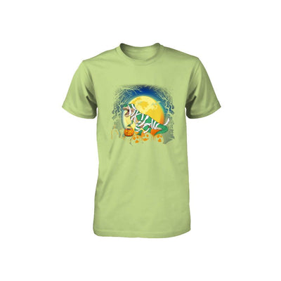 Halloween Pumpkin Dinosaur Gift For Kids Boys Girls Youth-Youth Shirt-Toddler T-Shirt-Key Lime