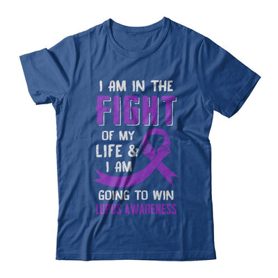 I'm In The Fight Of My Life And Win Lupus Awareness-T-Shirt & Hoodie-Classic T-Shirt-Royal