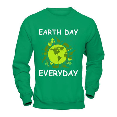 Trees And Plants On Earth Day Everyday 20178-T-Shirt & Hoodie-Crewneck Sweatshirt-Irish Green
