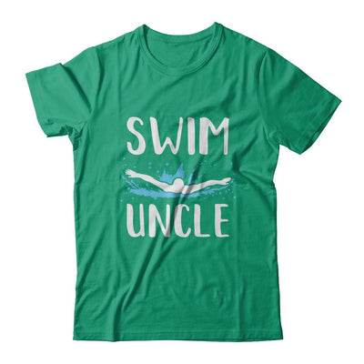 Swim Uncle Funny Swimming Birthday Gift-T-Shirt & Hoodie-Classic T-Shirt-Kelly Green