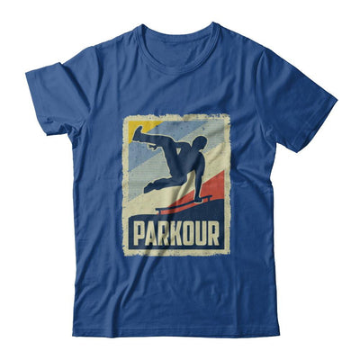 Vintage Parkour Distressed Style-T-Shirt & Hoodie-Classic T-Shirt-Royal