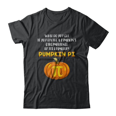 Math Teacher Funny Halloween Pumpkin Pi-T-Shirt & Hoodie-Classic T-Shirt-Black