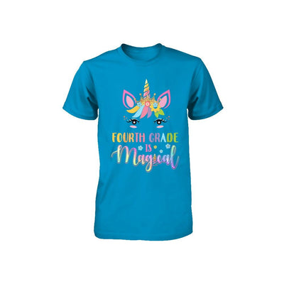 Fourth Grade is magical Unicorn Back to School 4th Grade Youth-Youth Shirt-