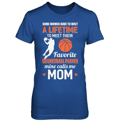 Funny My Favorite Basketball Player Calls Me Mom-T-Shirt & Hoodie-