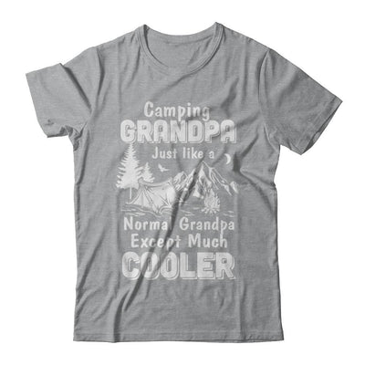Camping Grandpa Except Much Cooler-T-Shirt & Hoodie-Classic T-Shirt-Sport Grey