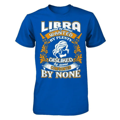 Libra Hated By Many Wanted By Plenty-T-Shirt & Hoodie-Premium T-Shirt-Royal