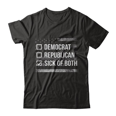 Sick Of Both Democrat And Republican Parties Political-T-Shirt & Hoodie-Premium T-Shirt-Black