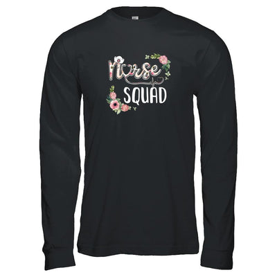 Nursing Student Squad Nurse Gifts-T-Shirt & Tank Top-Long Sleeve T-Shirt-Black