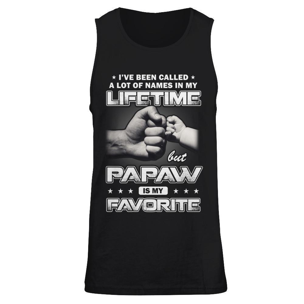 I've Been Called A Lot Of Names But PaPaw Is My Favorite-T-Shirt & Hoodie-Unisex Tank-Black