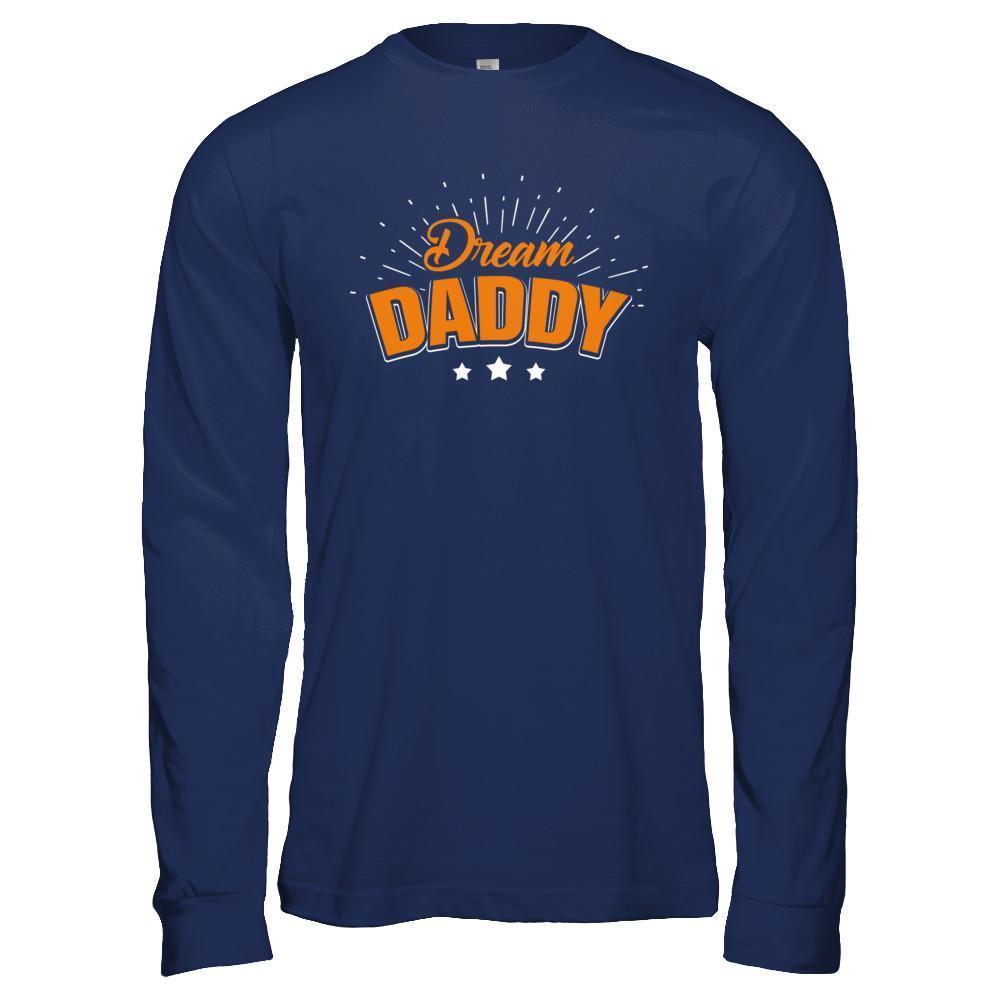 Dream Daddy-T-Shirt & Hoodie-Long Sleeve T-Shirt-Navy