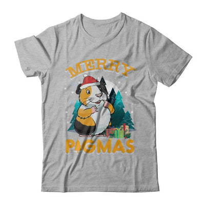 Merry Pigmas Funny Guinea Pig-T-Shirt & Hoodie-Premium T-Shirt-Heather Gray