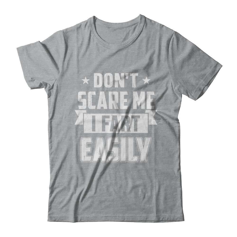 Halloween Don't Scare Me I Fart Easily-T-Shirt & Hoodie-Classic T-Shirt-Sport Grey