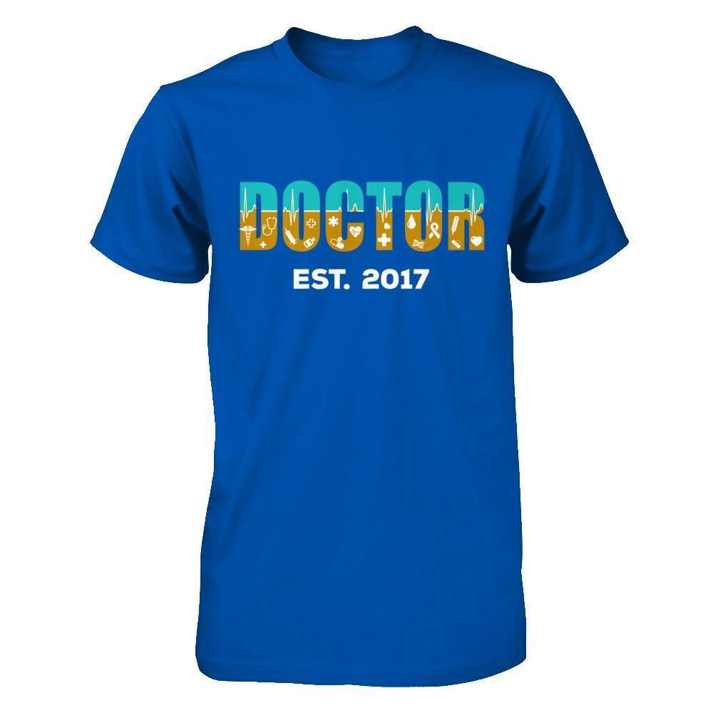 Medical School Graduation Doctor 2017-T-Shirt & Hoodie-Premium T-Shirt-Royal