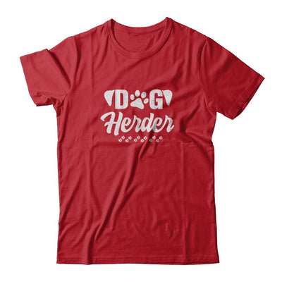 Dog Herder Funny Herding Dogs Gift-T-Shirt & Tank Top-Classic T-Shirt-Red