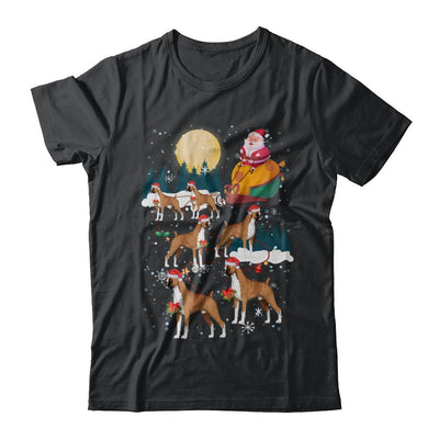 Dog Reindeer Boxer Christmas Gift-T-Shirt & Sweatshirt-Classic T-Shirt-Black