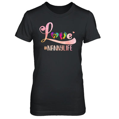 Love Nannylife Nanny-T-Shirt & Hoodie-Women's T-Shirt-Black