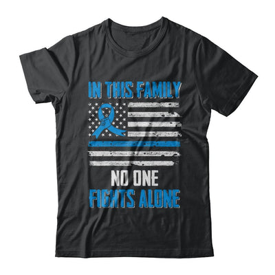 In This Family No One Fights Alone Prostate Cancer-T-Shirt & Hoodie-Classic T-Shirt-Black