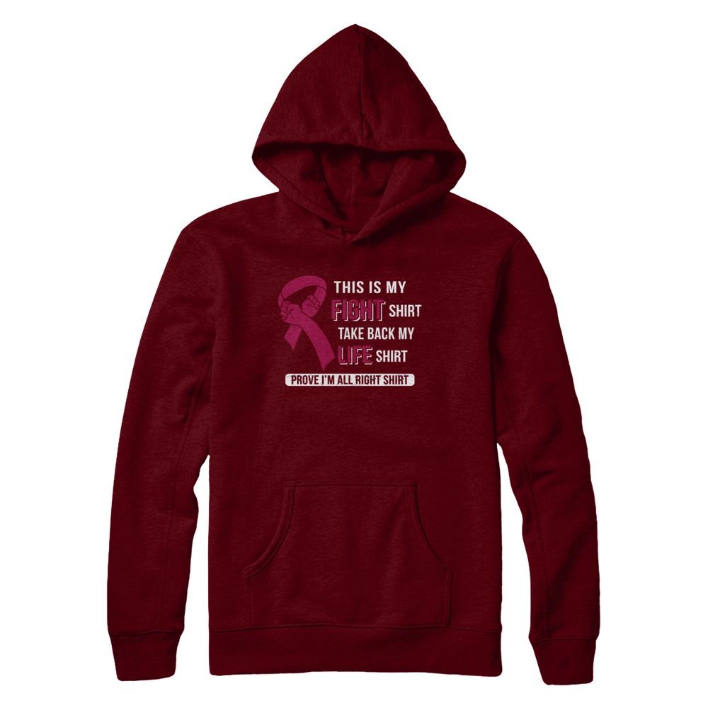 This Is My Fight Multiple Myeloma Awareness-T-Shirt & Hoodie-Pullover Hoodie-Maroon