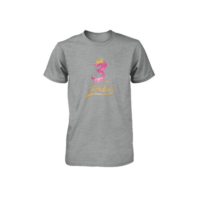 3Th And Fabulous Three Birthday Youth-Youth Shirt-Toddler T-Shirt-Heather