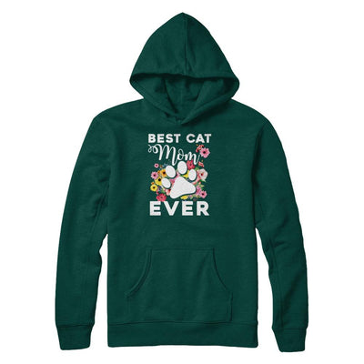 Best Cat Mom Ever Mother's Day Gift-T-Shirt & Tank Top-Pullover Hoodie-Deep Forest