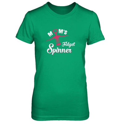 Mom's Fidget Spinner Wine Lover-T-Shirt & Tank Top-Women's T-Shirt-Irish Green