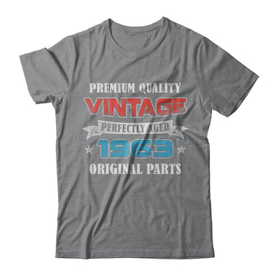 Vintage Premium Prefectly Aged 1963 58th Birthday Gift-T-Shirt & Hoodie-Classic T-Shirt-Sport Grey