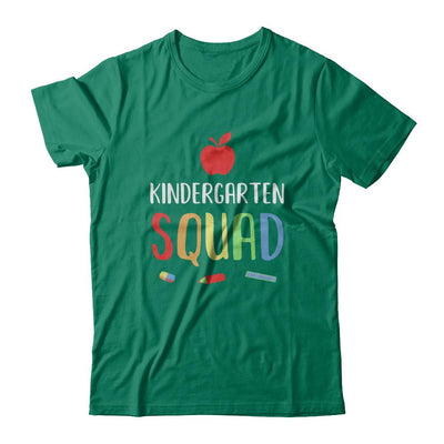 Kindergarten Squad Back To School Teacher Gift-T-Shirt & Hoodie-Classic T-Shirt-Kelly Green