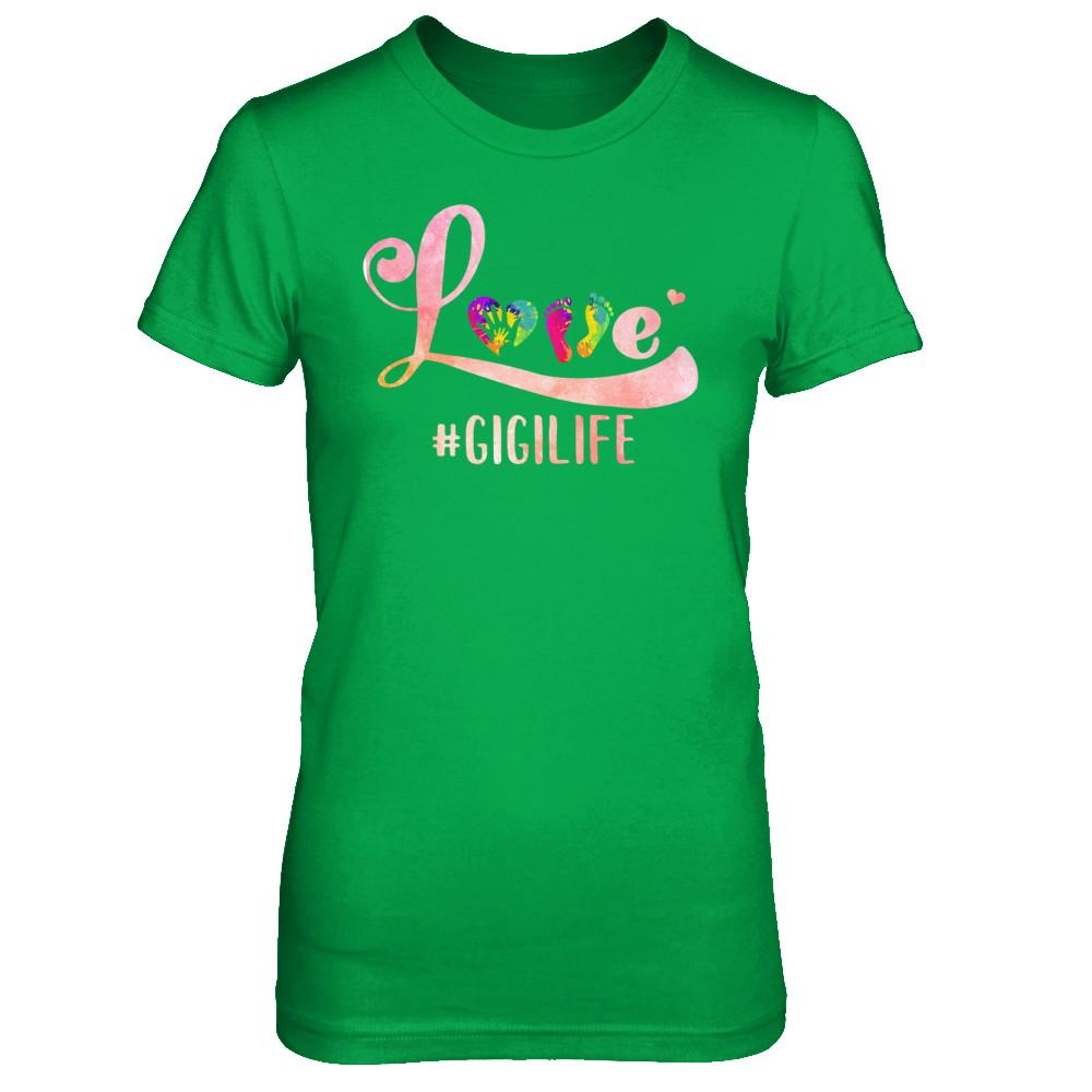Love Gigilife Gigi-T-Shirt & Hoodie-Women's T-Shirt-Irish Green