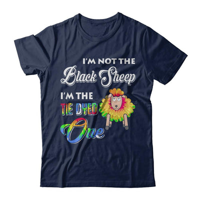 I'm Not The Black Sheep I'm The Tie Dyed One-T-Shirt & Hoodie-Classic T-Shirt-Navy