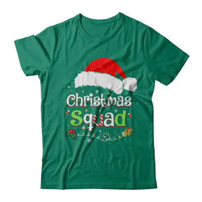Santa Family Matching Pajamas Christmas Squad-T-Shirt & Sweatshirt-Classic T-Shirt-Kelly Green