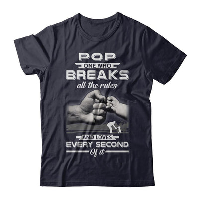 Pop One Who Breaks All The Rules And Loves Every Second Of It-T-Shirt & Hoodie-Premium T-Shirt-Midnight Navy
