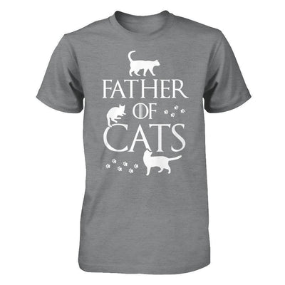 Father Of Cats Gifts For Cat Lovers-T-Shirt & Hoodie-Classic T-Shirt-Sport Grey