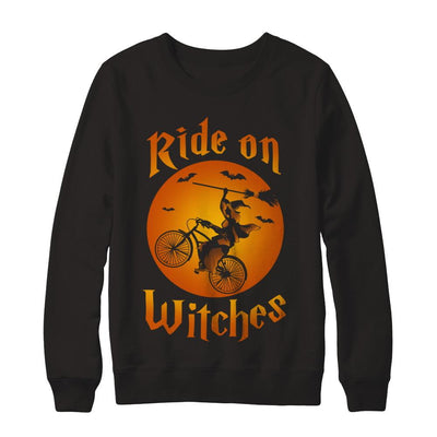 Ride On Witches-T-Shirt & Sweatshirt-Crewneck Sweatshirt-Black