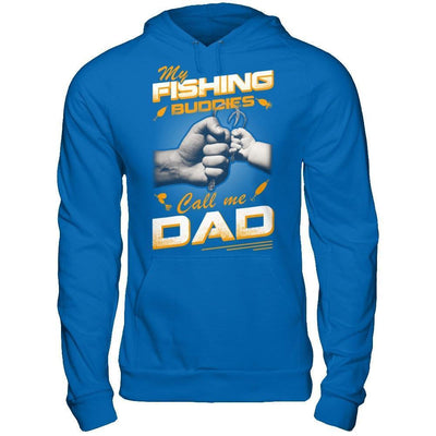 My Fishing Buddies Call Me Dad-T-Shirt & Hoodie-Pullover Hoodie-Royal