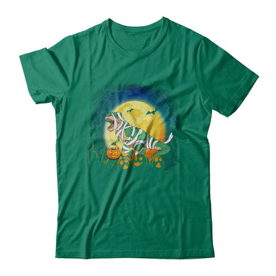 Halloween Pumpkin Dinosaur Gift For Kids Boys Girls-T-Shirt & Hoodie-Classic T-Shirt-Kelly Green