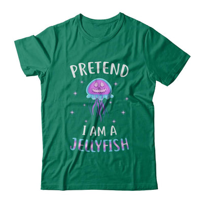 Pretend I'm A Jellyfish Costume Happy Halloween Party-T-Shirt & Hoodie-Classic T-Shirt-Kelly Green