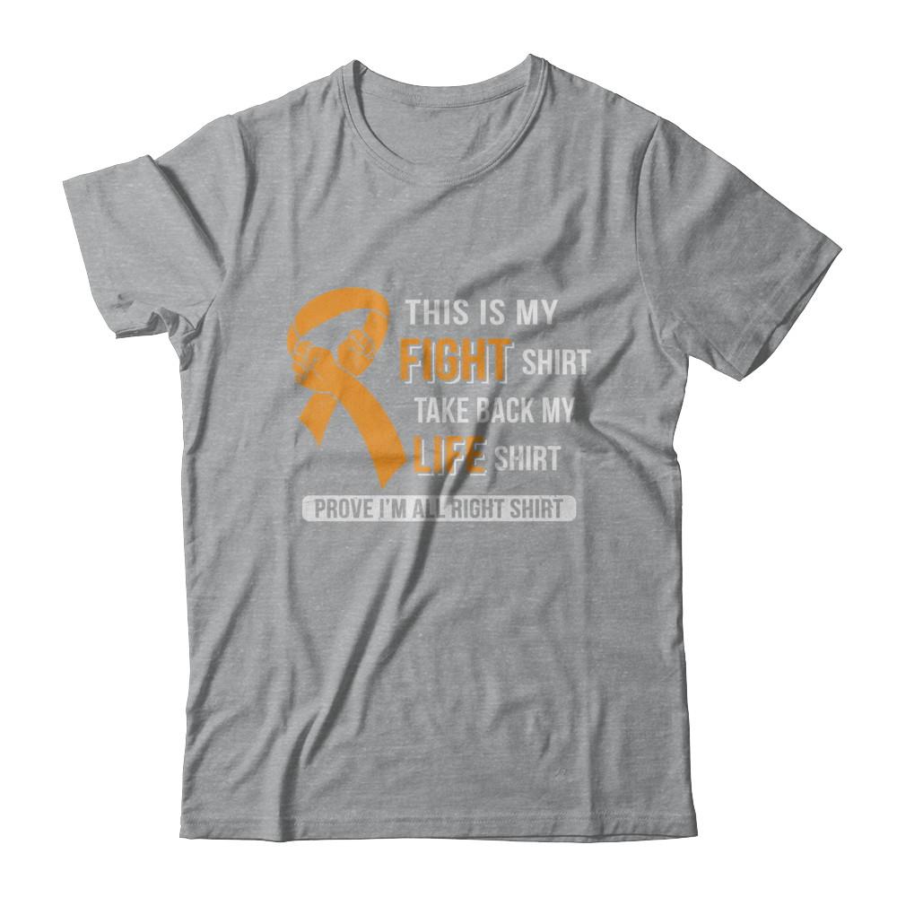 This Is My Fight Multiple Sclerosis Awareness-T-Shirt & Hoodie-Classic T-Shirt-Sport Grey