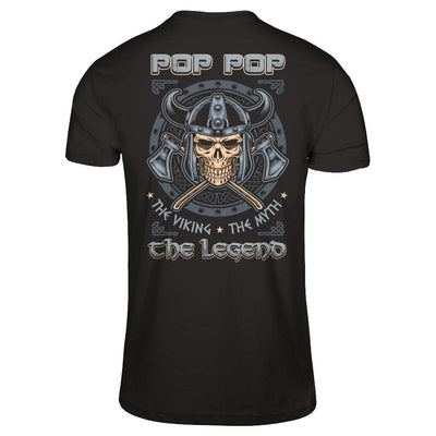 Pop Pop The Viking The Myth The Legend-T-Shirt & Hoodie-Classic T-Shirt-Black