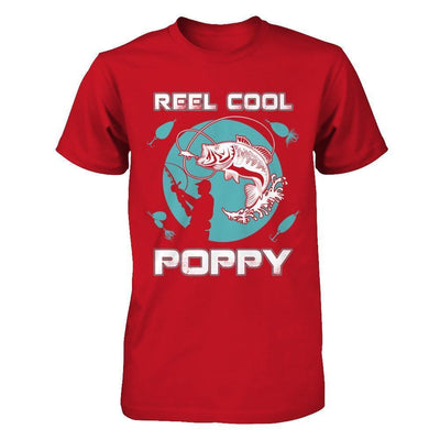 Reel Cool Poppy-T-Shirt & Hoodie-Classic T-Shirt-Red