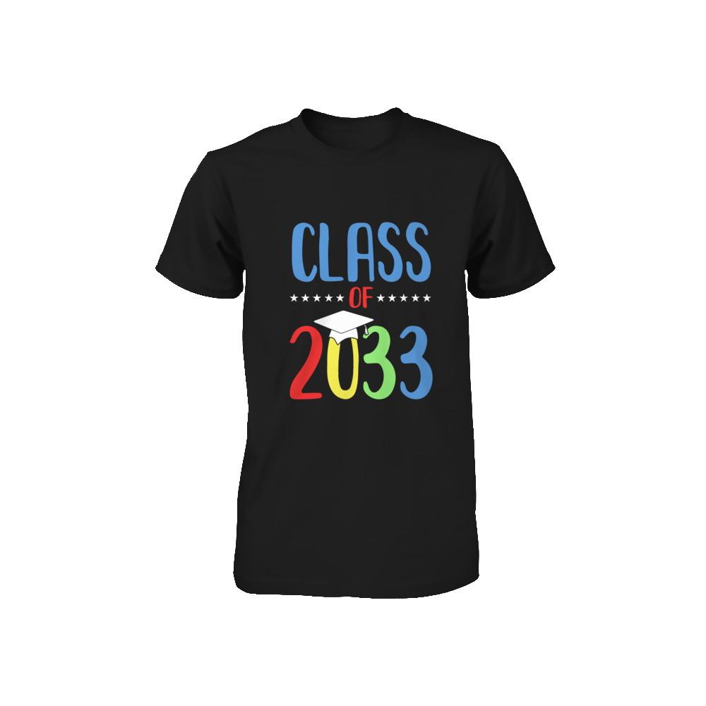 Grow With Me First Day Of School Class Of 2033 Youth-Youth Shirt-Toddler T-Shirt-Black