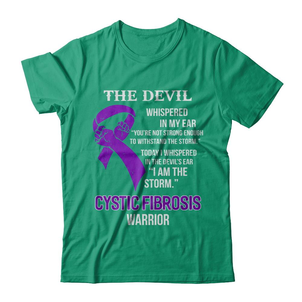 I Am The Storm Support Cystic Fibrosis Awareness Warrior Gift-T-Shirt & Hoodie-Classic T-Shirt-Kelly Green