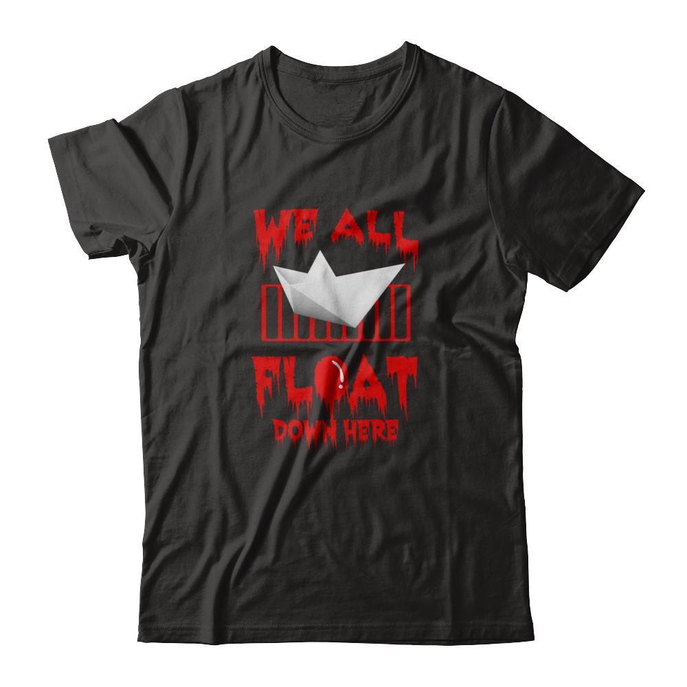 We All Float Down Here Horror Halloween Blood-T-Shirt & Tank Top-Premium T-Shirt-Black