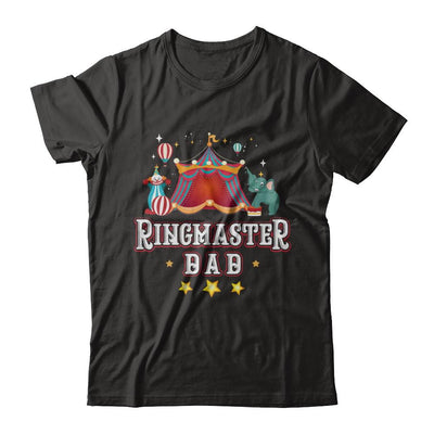 Ringmaster Dad Circus Carnival Children Party-T-Shirt & Hoodie-Classic T-Shirt-Black